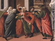 Sandro Botticelli Stories of Virginia painting